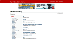 Desktop Screenshot of directory.marinelink.com