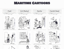 Tablet Screenshot of cartoons.marinelink.com