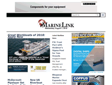 Tablet Screenshot of marinelink.com